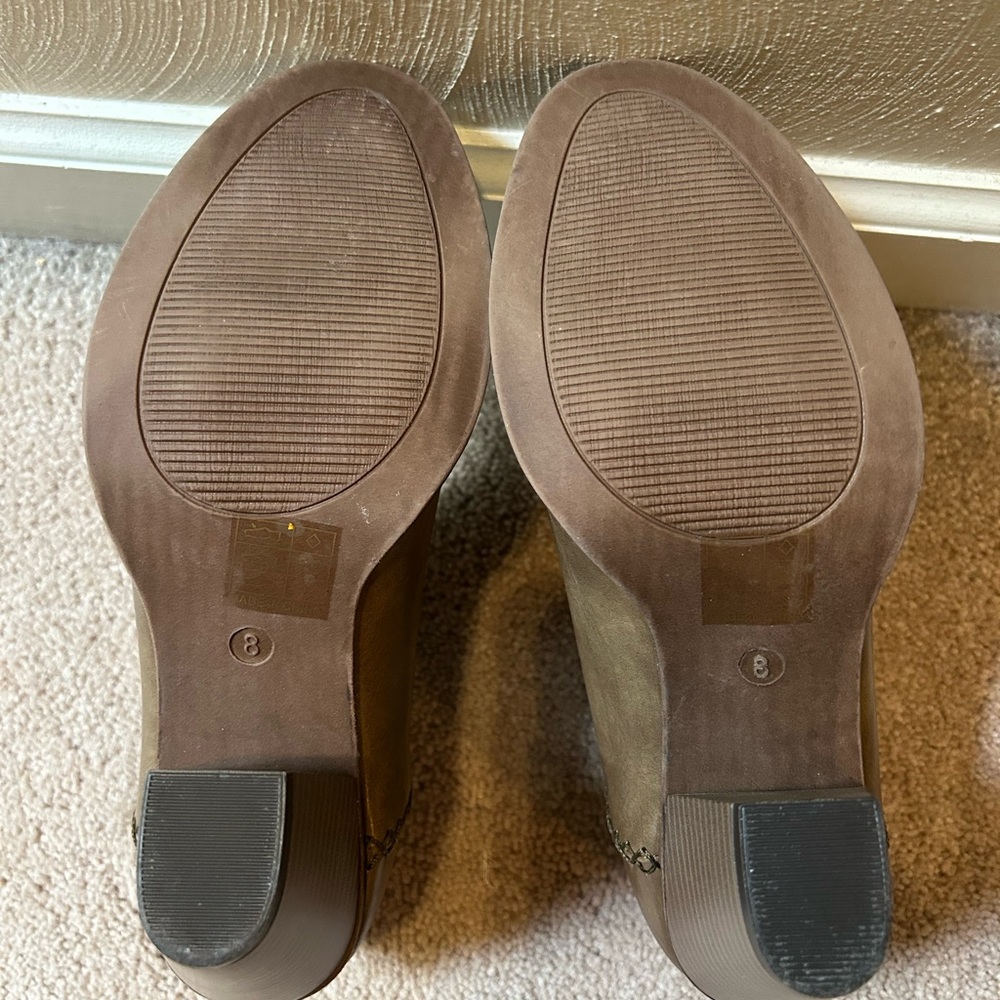 Tan Ankle Booties - Picture 3 of 4